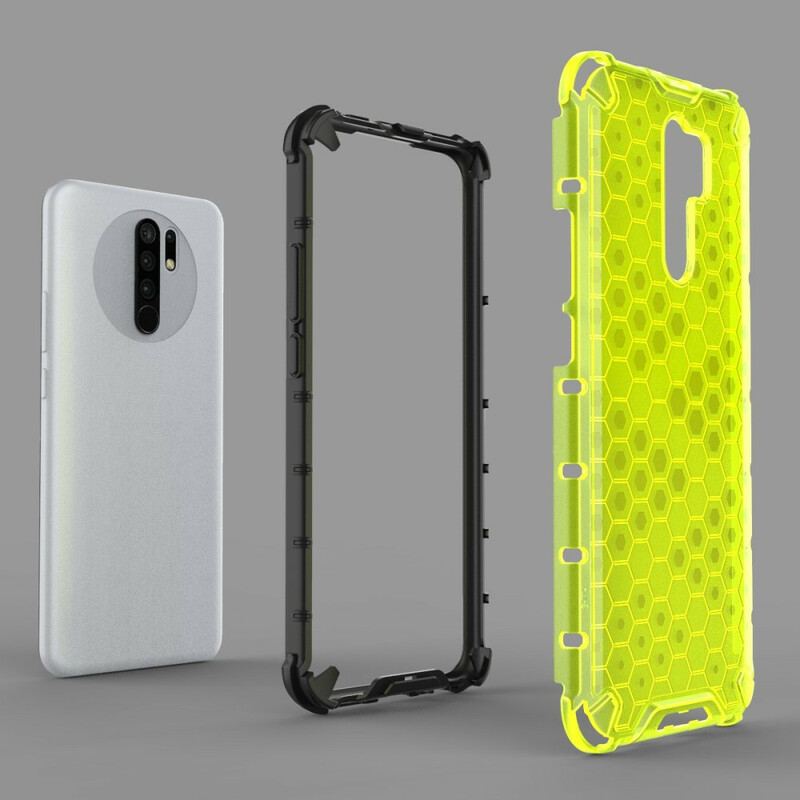 Coque Xiaomi Redmi 9 Style Nid d'Abeille