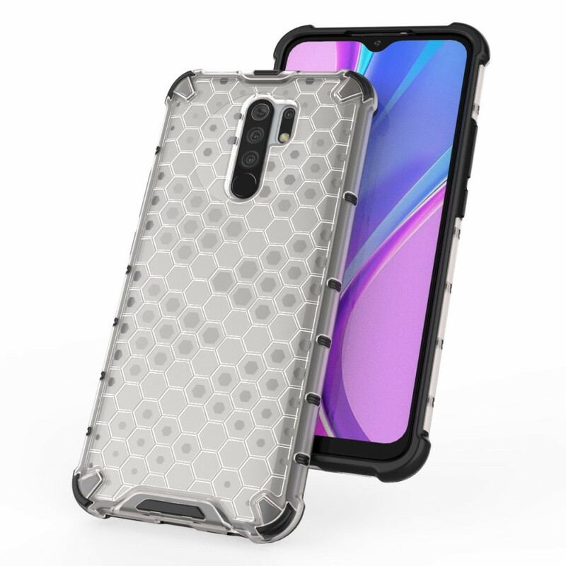 Coque Xiaomi Redmi 9 Style Nid d'Abeille