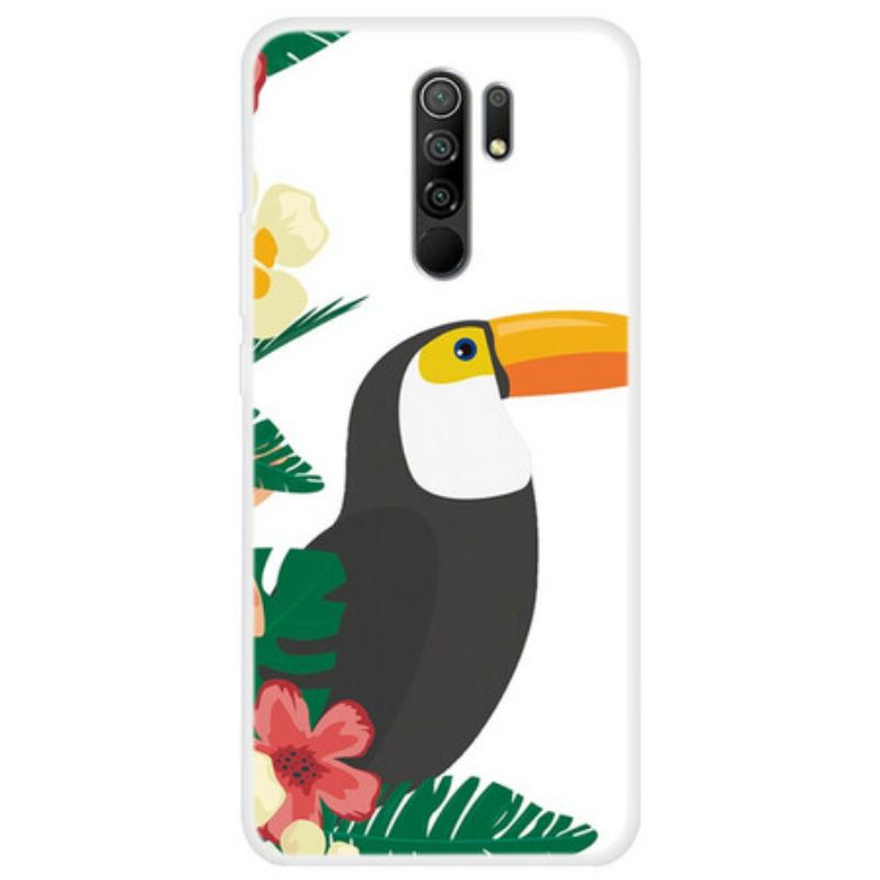 Coque Xiaomi Redmi 9 Toukan dans la Jungle