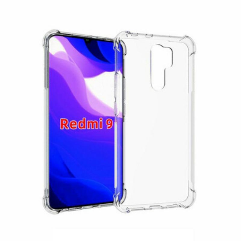 Coque Xiaomi Redmi 9 Transparente Coins Renforcés