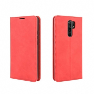 Flip Cover Xiaomi Redmi 9 Effet Cuir Douceur