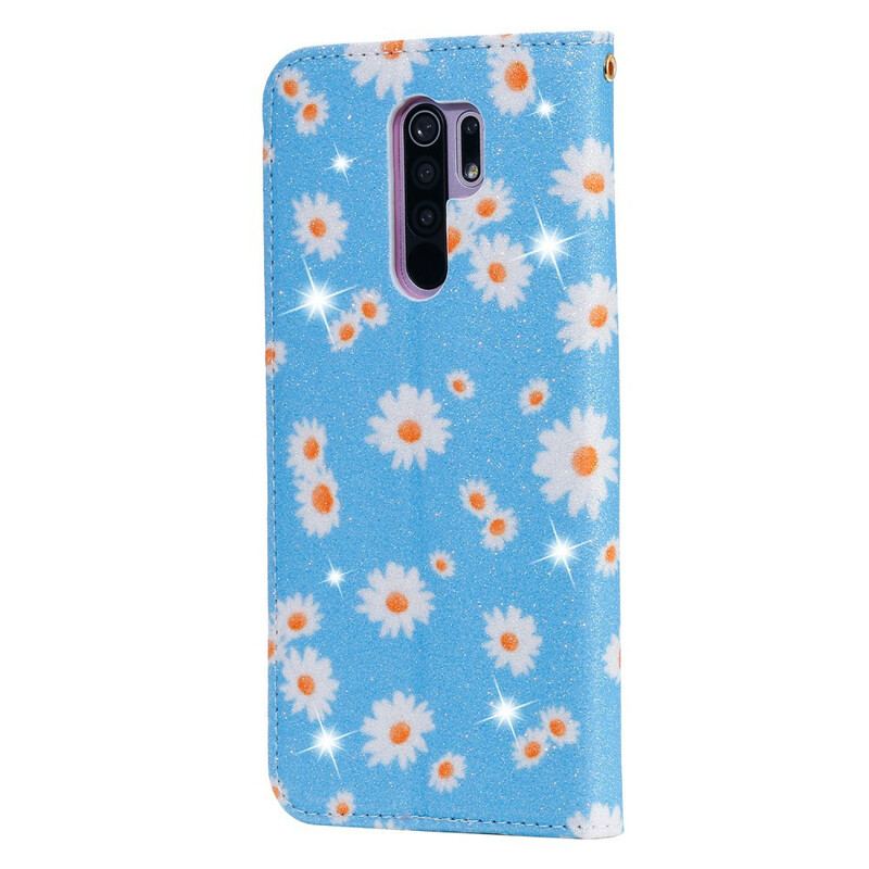 Flip Cover Xiaomi Redmi 9 Marguerites