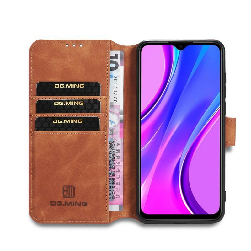 Housse Xiaomi Redmi 9 DG.MING Rétro