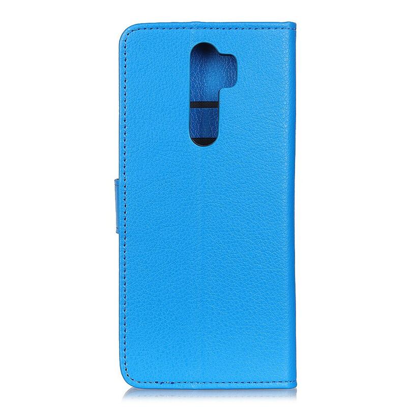 Housse Xiaomi Redmi 9 Effet Cuir Litchi Premium