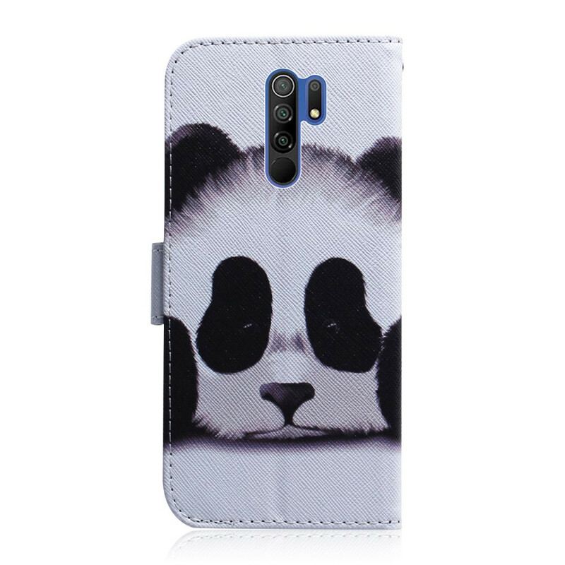 Housse Xiaomi Redmi 9 Face de Panda