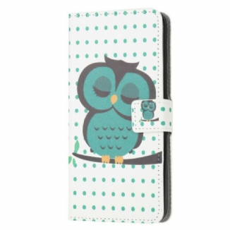 Housse Xiaomi Redmi 9 Hibou Endormi