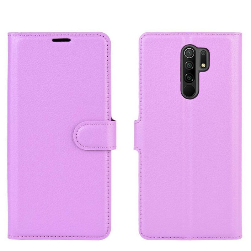 Housse Xiaomi Redmi 9 Simili Cuir Classique