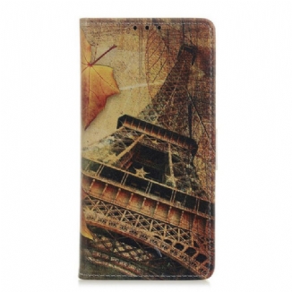 Housse Xiaomi Redmi 9 Tour Eiffel En Automne