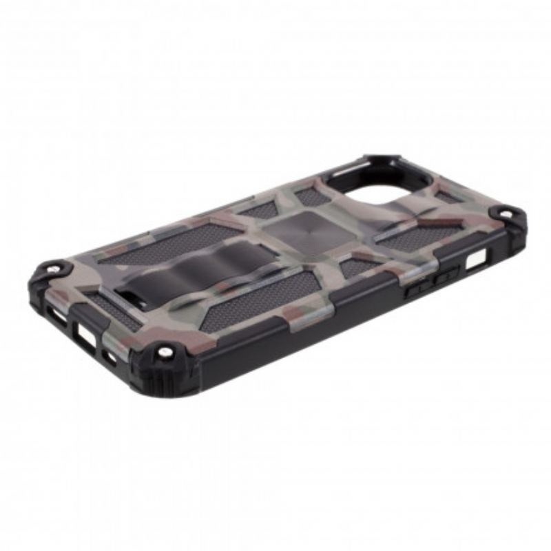 Coque iPhone 12 Mini Camouflage Support Amovible