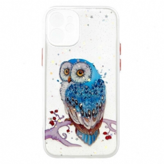 Coque iPhone 12 Mini Hybride hibou