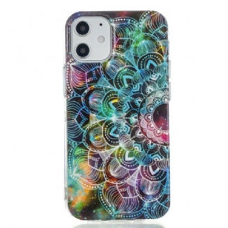 Coque iPhone 12 Mini Série Floralies Fluorescente
