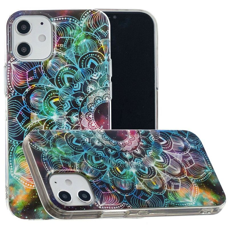 Coque iPhone 12 Mini Série Floralies Fluorescente