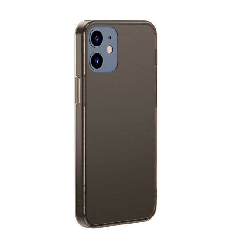 Coque iPhone 12 Mini Silicone avec un Verre Trempé BASEUS