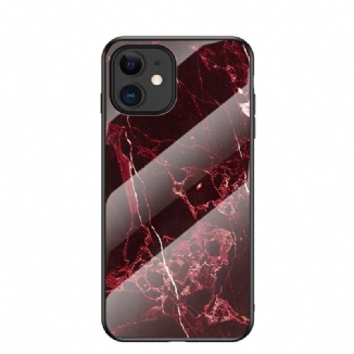 Coque iPhone 12 Mini Verre Trempé Marble Colors