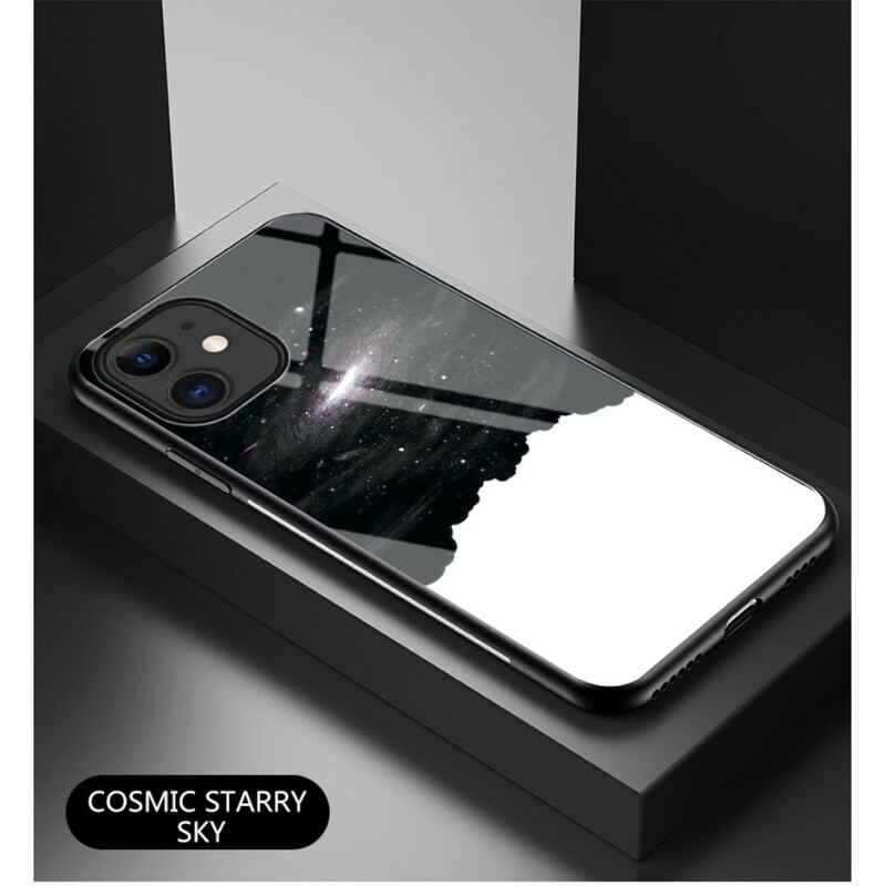 Coque iPhone 12 Mini Verre Trempé Starry Sky