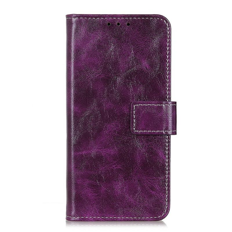 Housse iPhone 12 Mini Brillante et Coutures Apparentes