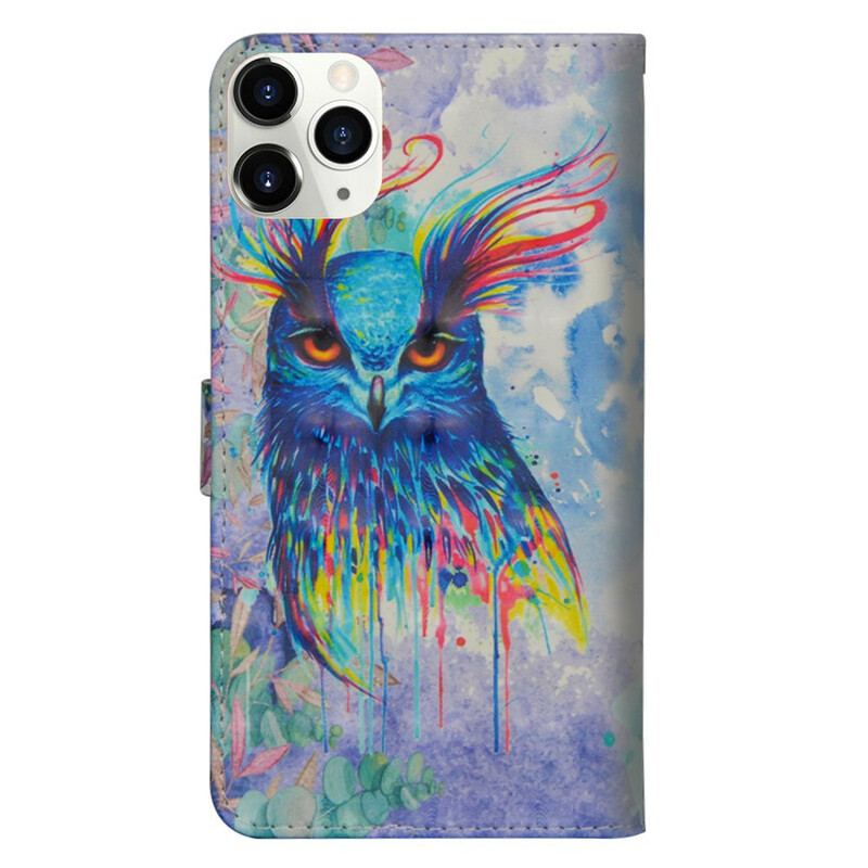 Housse iPhone 12 Mini Oiseau Aquarelle