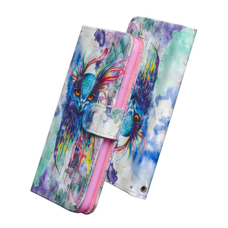 Housse iPhone 12 Mini Oiseau Aquarelle