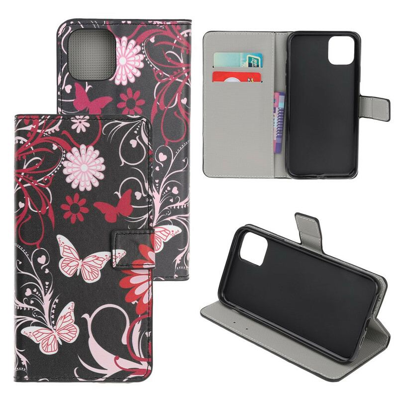 Housse iPhone 12 Mini Papillons Démentiels