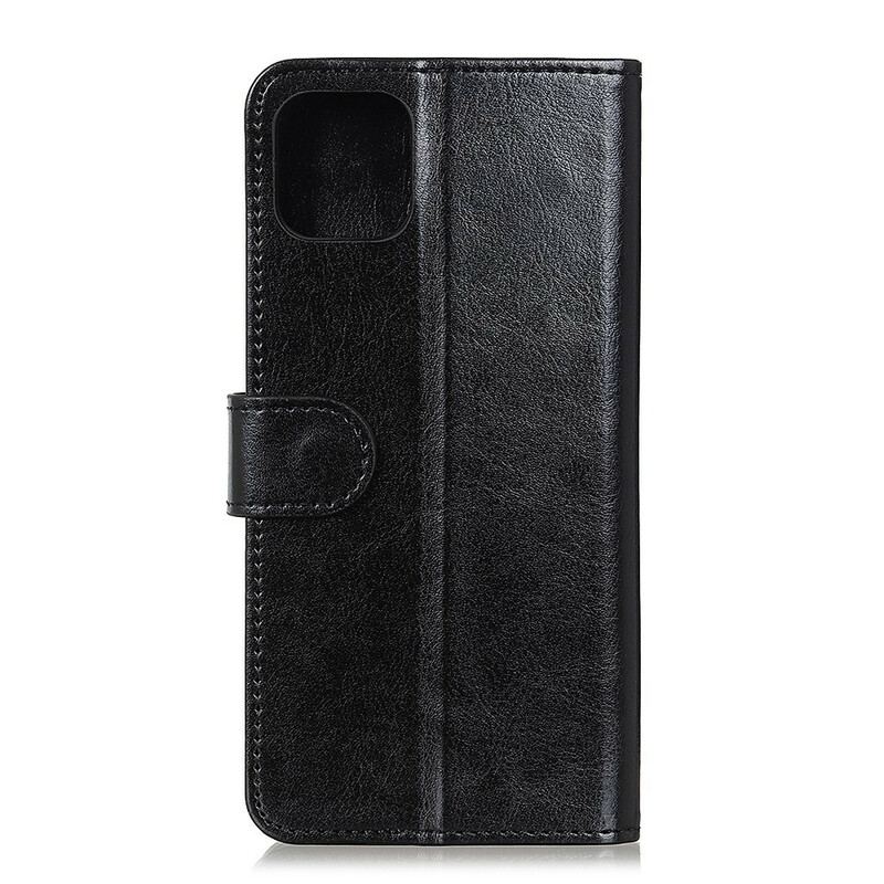 Housse iPhone 12 Mini Simili Cuir Finesse