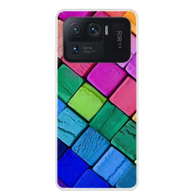 Coque Xiaomi Mi 11 Ultra Cubes Colorés