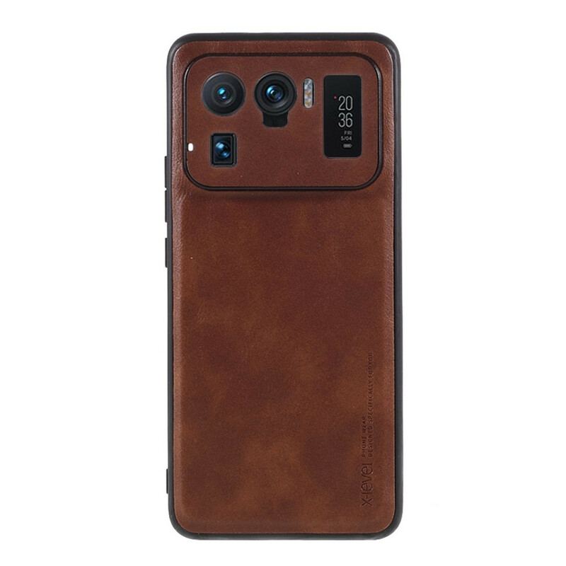 Coque Xiaomi Mi 11 Ultra Effet Cuir Vintage X-LEVEL