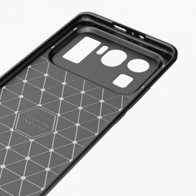 Coque Xiaomi Mi 11 Ultra Fibre Carbone Brossée