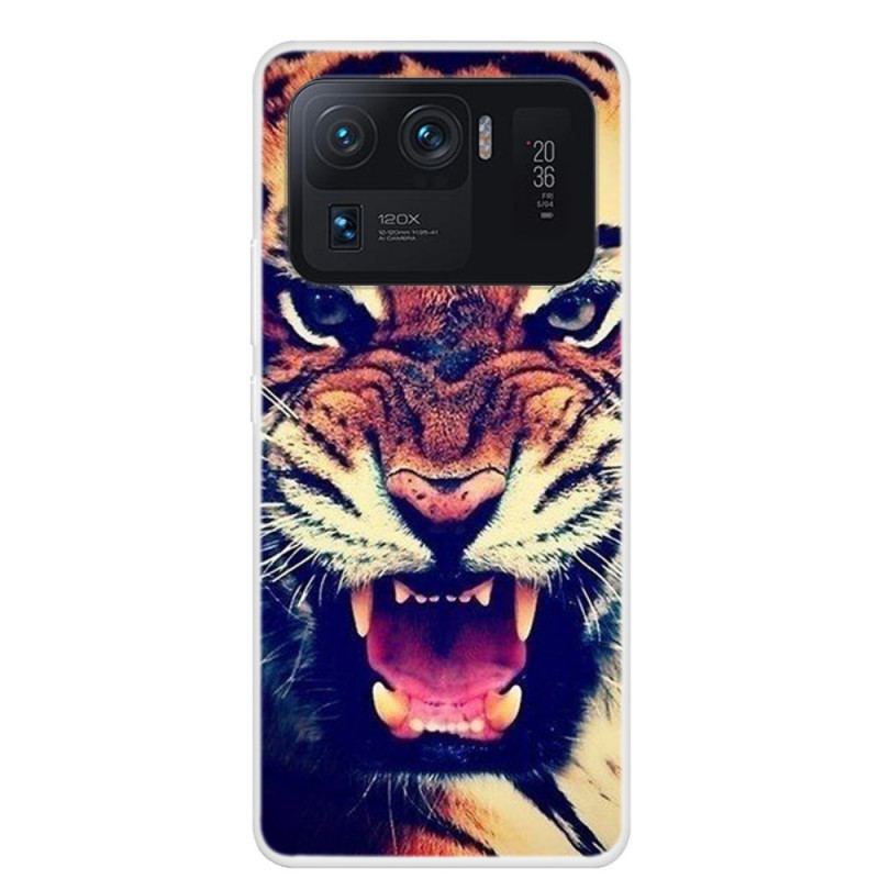 Coque Xiaomi Mi 11 Ultra Tigre de Face