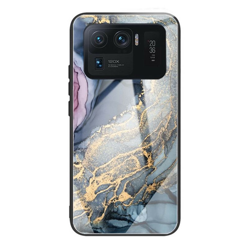 Coque Xiaomi Mi 11 Ultra Verre Trempé Marbre Aquarelle