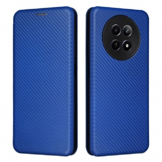 Flip Cover Realme 12 5G / 12X 5G Fibre Carbone