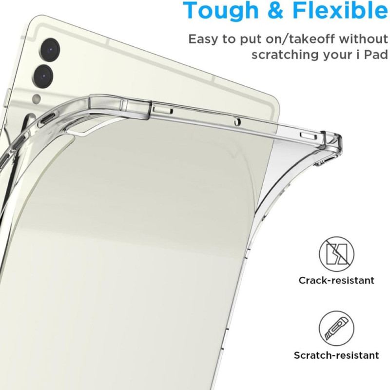 Coque Samsung Galaxy Tab S9 FE Plus Transparente HD