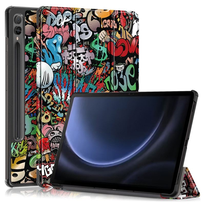 Smart Case Samsung Galaxy Tab S9 FE Plus Jolis Graffiti