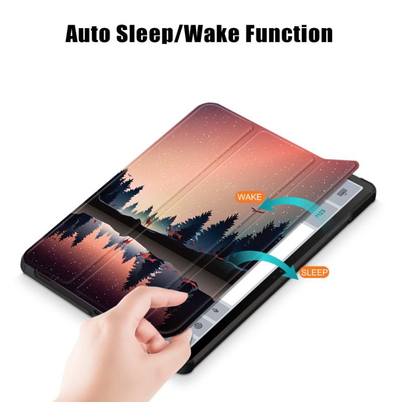 Smart Case Samsung Galaxy Tab S9 FE Plus Nuit Tombante