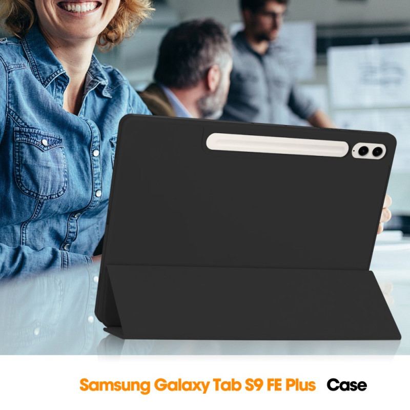 Smart Case Samsung Galaxy Tab S9 FE Plus Simili Cuir Porte-Crayon