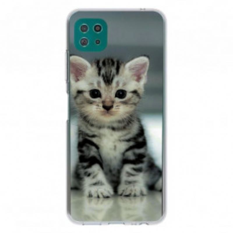 Coque Samsung Galaxy A22 5G Chaton Chaton