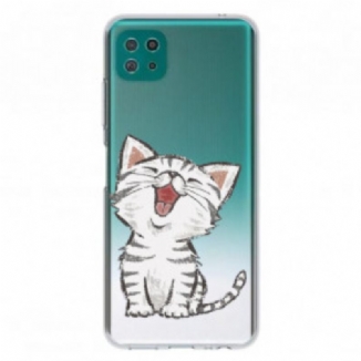 Coque Samsung Galaxy A22 5G Cute Cat