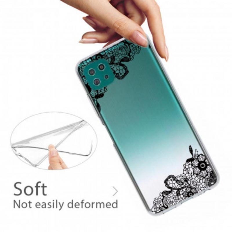 Coque Samsung Galaxy A22 5G Dentelle Fine