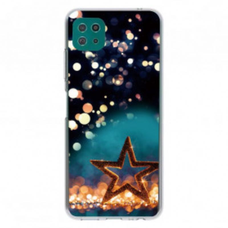 Coque Samsung Galaxy A22 5G Flexible Étoile