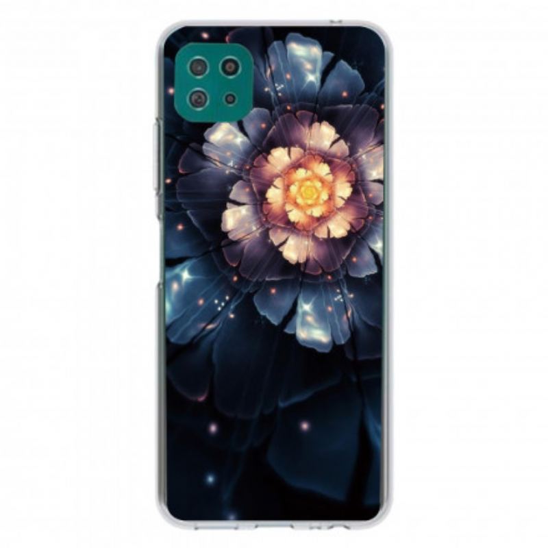 Coque Samsung Galaxy A22 5G Flexible Fleurs