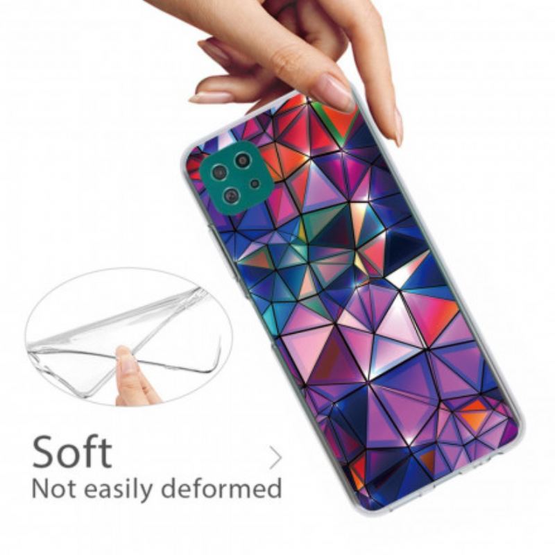 Coque Samsung Galaxy A22 5G Flexible Géométrie