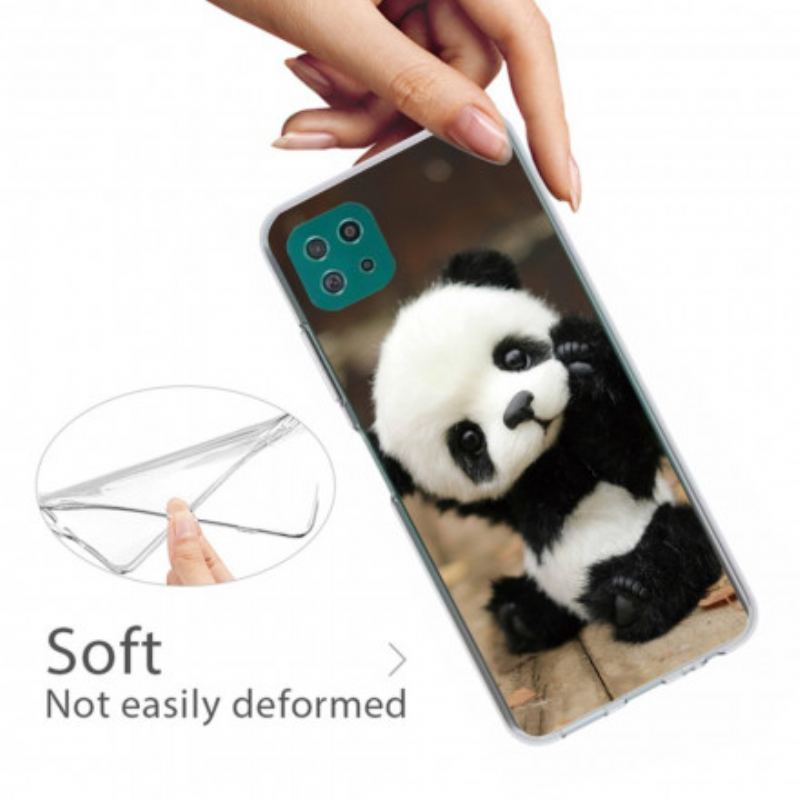 Coque Samsung Galaxy A22 5G Flexible Panda