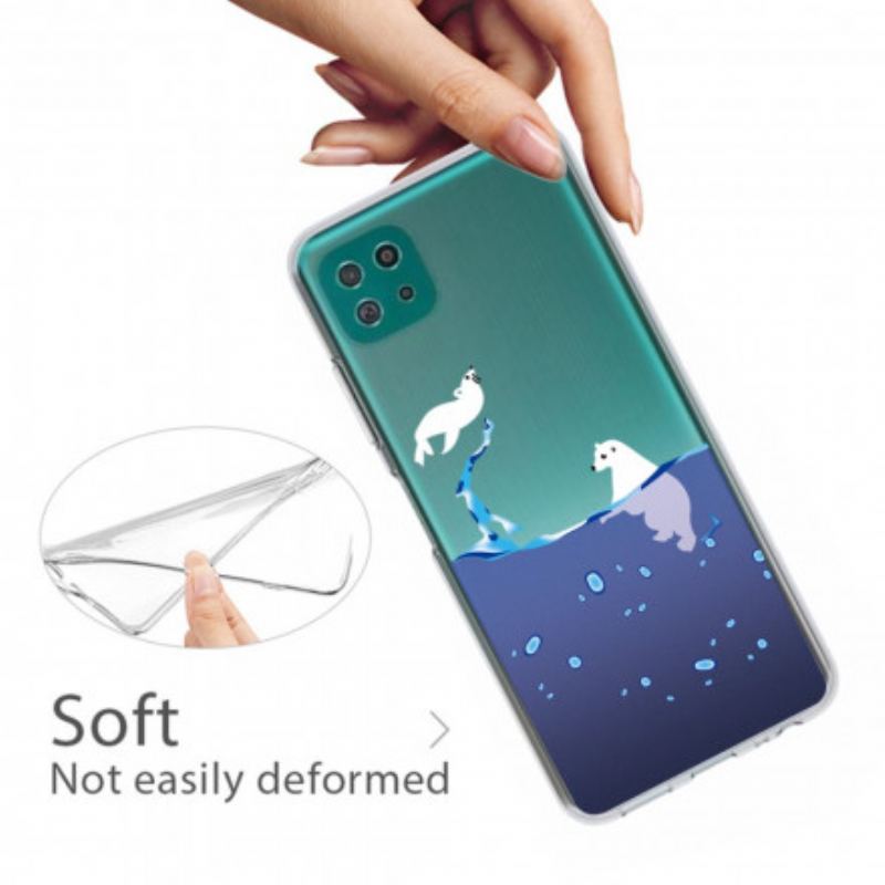 Coque Samsung Galaxy A22 5G Jeux de Mer