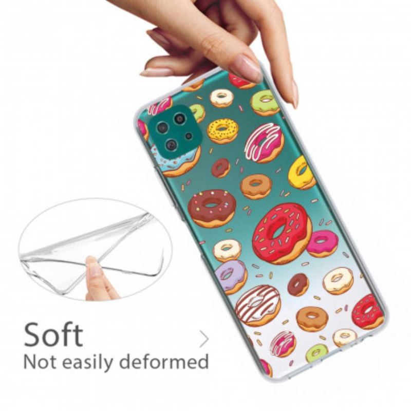 Coque Samsung Galaxy A22 5G love Donuts