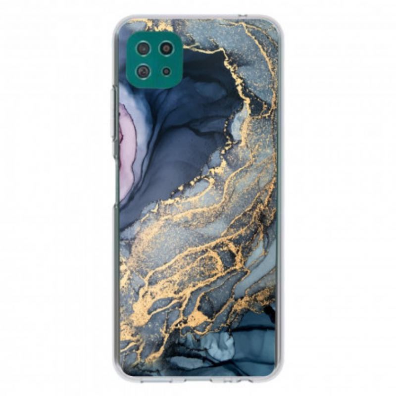 Coque Samsung Galaxy A22 5G Marbre Coloré