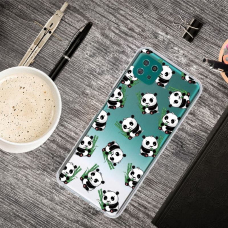 Coque Samsung Galaxy A22 5G Petits Pandas