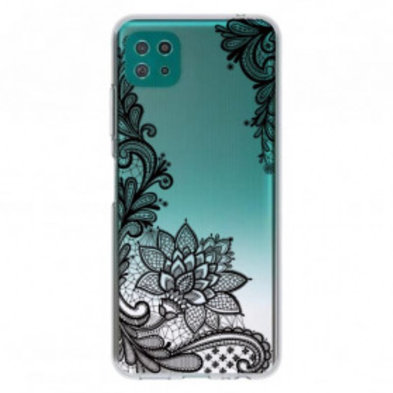 Coque Samsung Galaxy A22 5G Sublime Dentelle