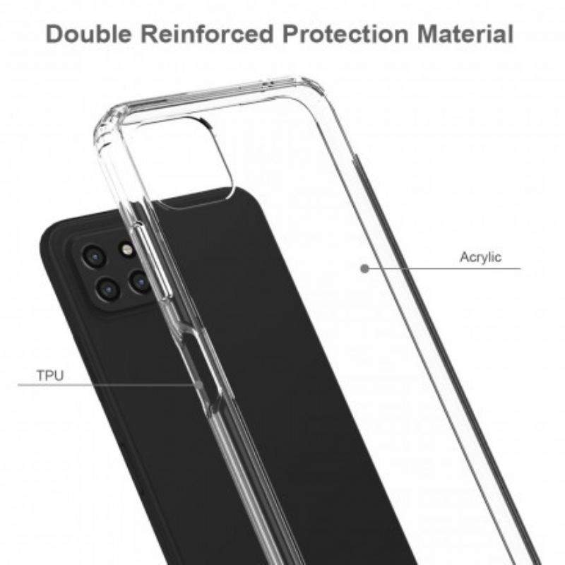 Coque Samsung Galaxy A22 5G Transparente Coins Renforcés