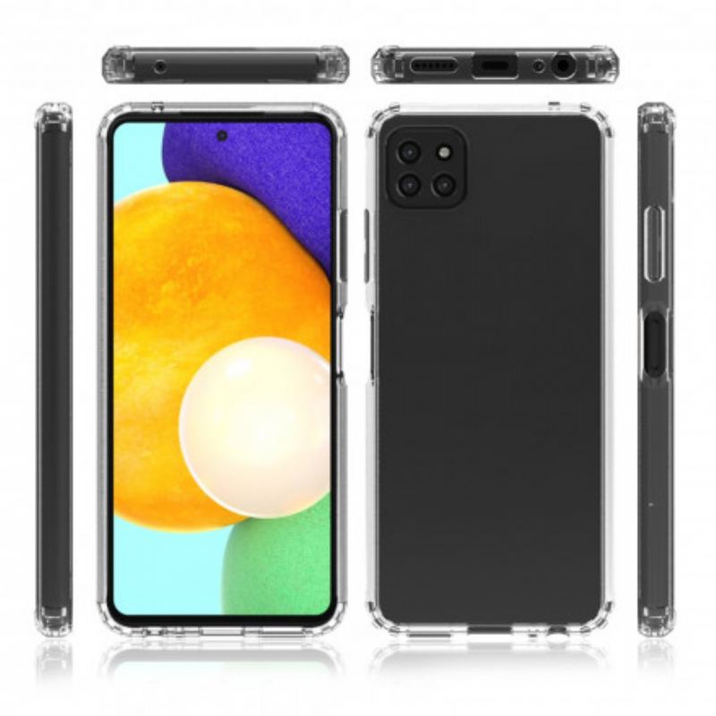 Coque Samsung Galaxy A22 5G Transparente Coins Renforcés