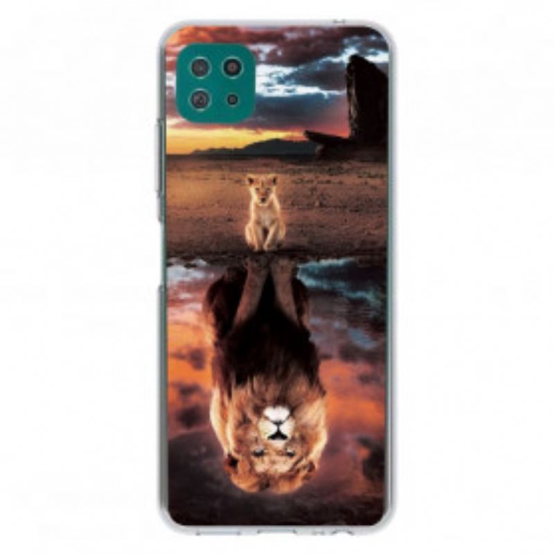 Coque Samsung Galaxy A42 5G Rêve de Lionceau