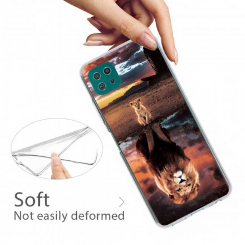 Coque Samsung Galaxy A42 5G Rêve de Lionceau